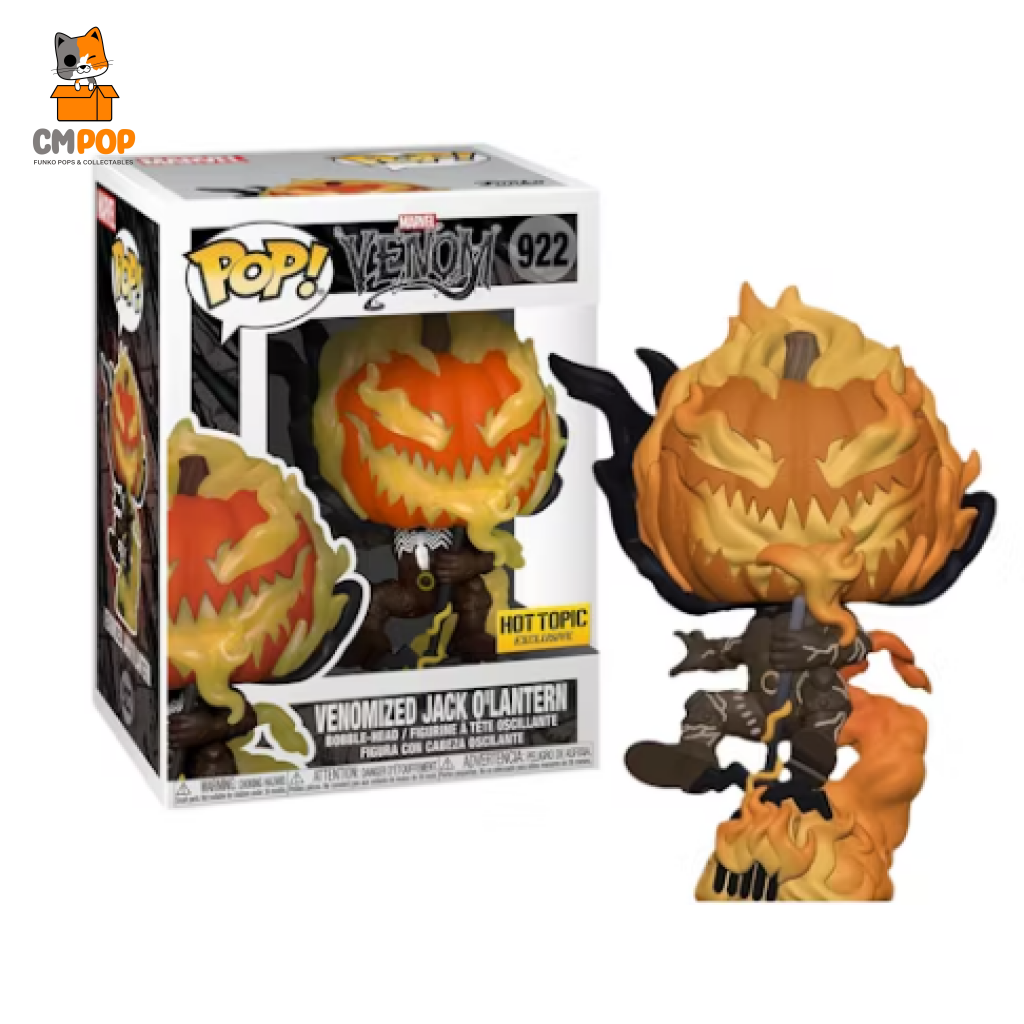 Venomized Jack O’lantern - #922- Funko Pop! Marvel Venom Hot Topic Exclusive Pop