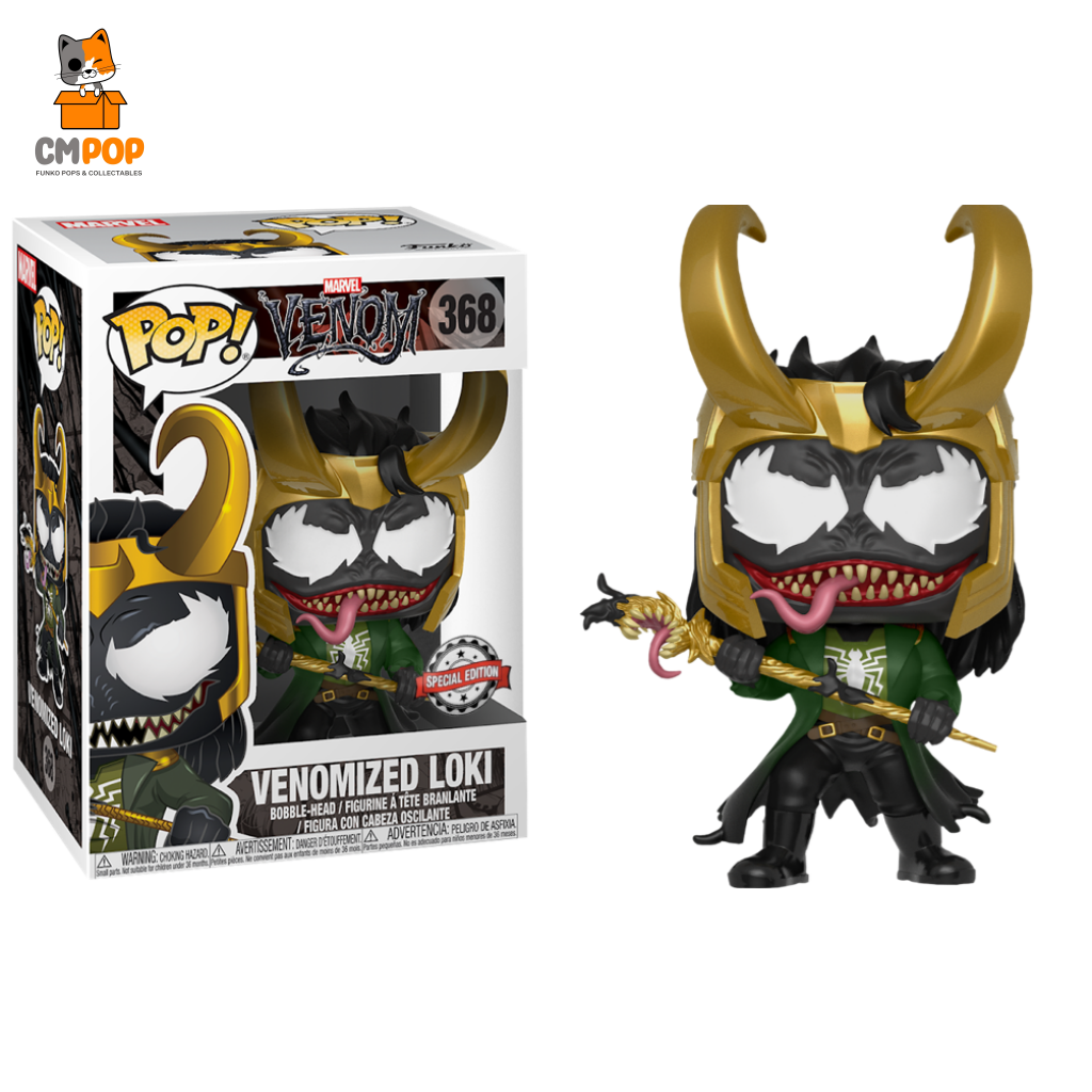 Venomized Loki - #368 Funko Pop! Marvel Venom Special Edition Pop