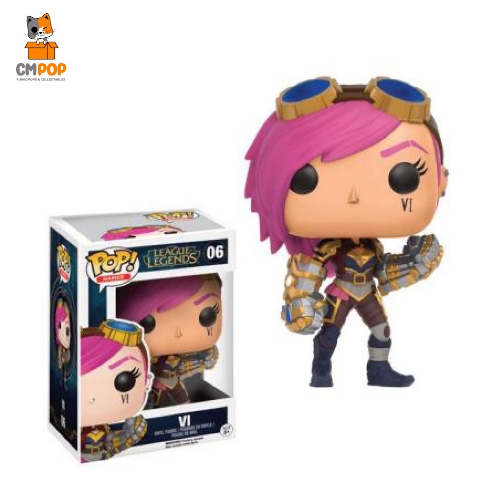 Vi - #06 Funko Pop! League Of Legends -Games Pop