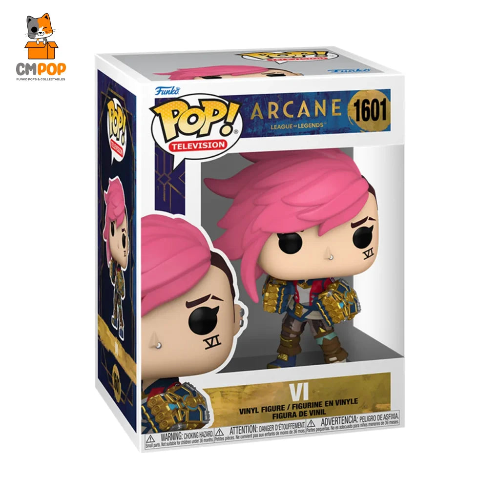 Vi - #1601 Funko Pop! Television Arcane League Of Legends Pop