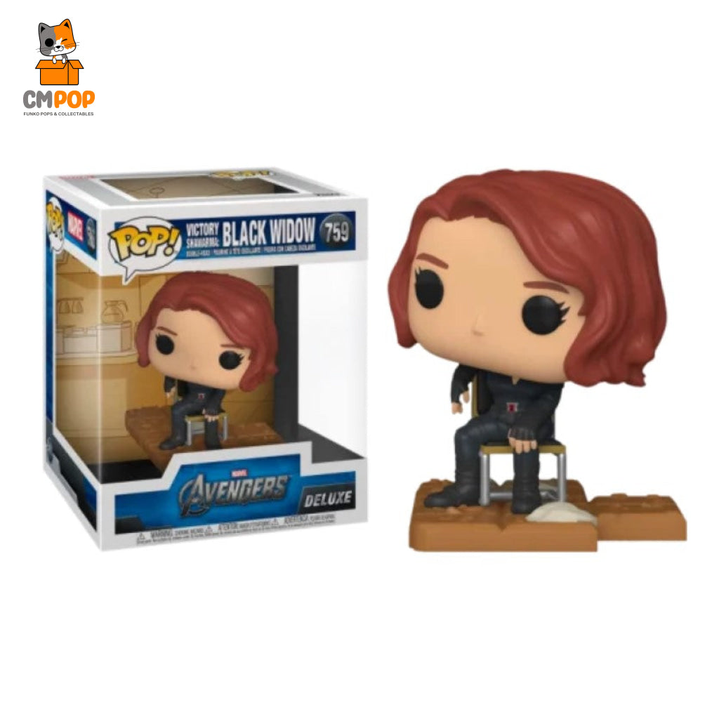 Victory Shawarma: Black Widow - #759 Funko Pop! Deluxe Marvel Avengers Pop