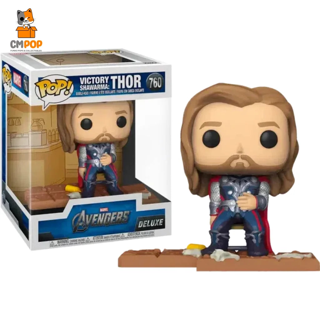 Victory Shawarma: Thor - #760 Funko Pop! Deluxe Marvel Avengers Pop