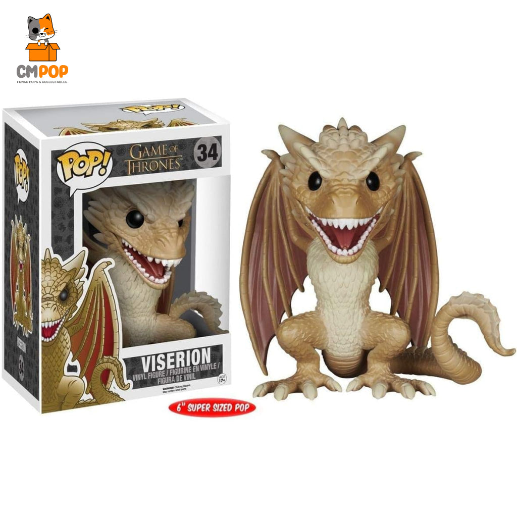 Viserion - #34 Funko Pop! Game Of Thrones Pop