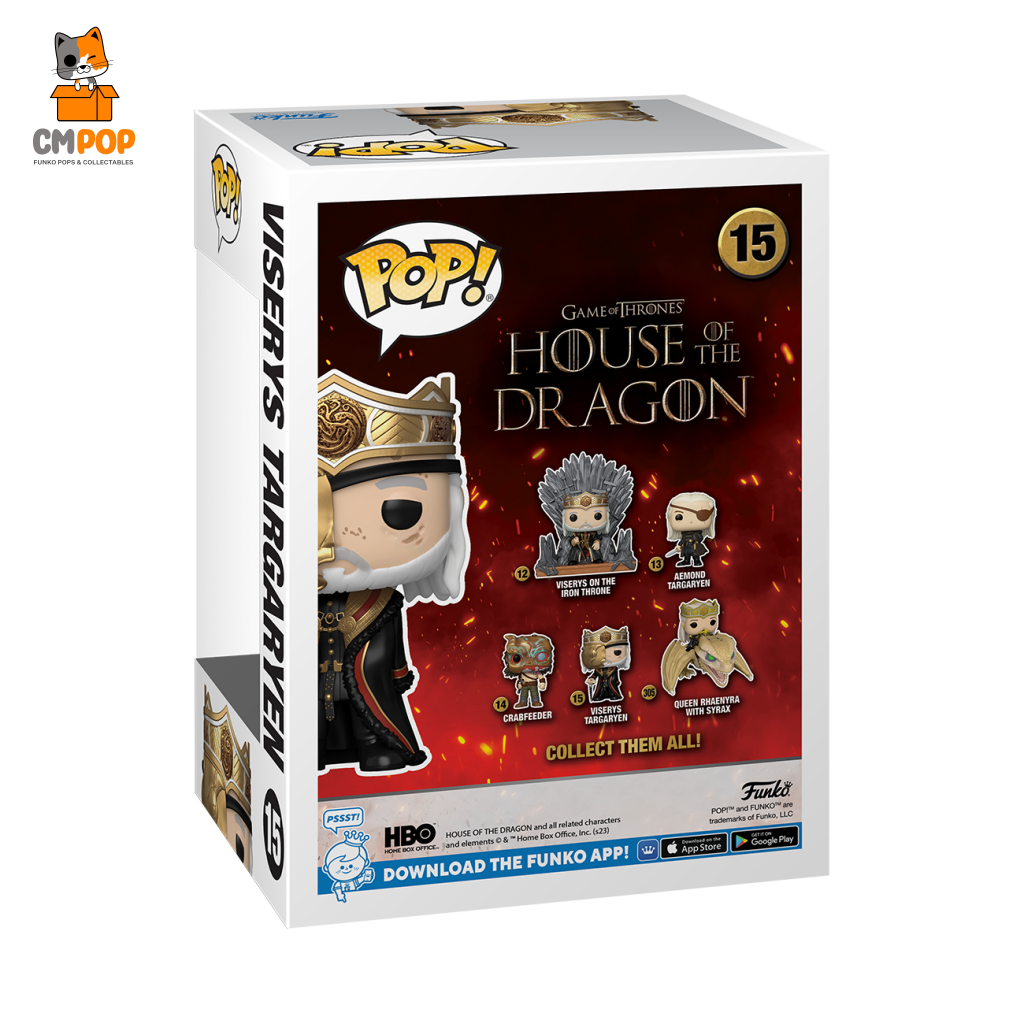 Viserys Tararyen - #15 Funko Pop! House Of The Dragon Pop