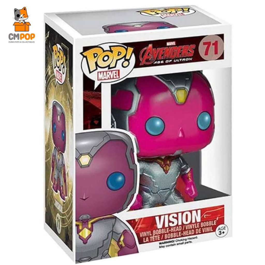 Vision- #71 - Funko Pop! Avengers Age Of Ultron Pop