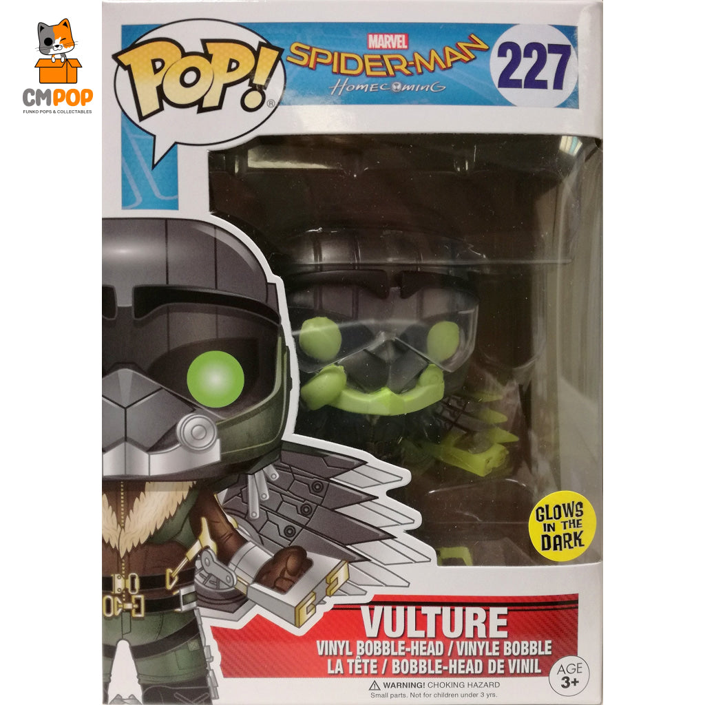 Vulture - #227 Funko Pop! Marvel Spider Man Gitd Pop