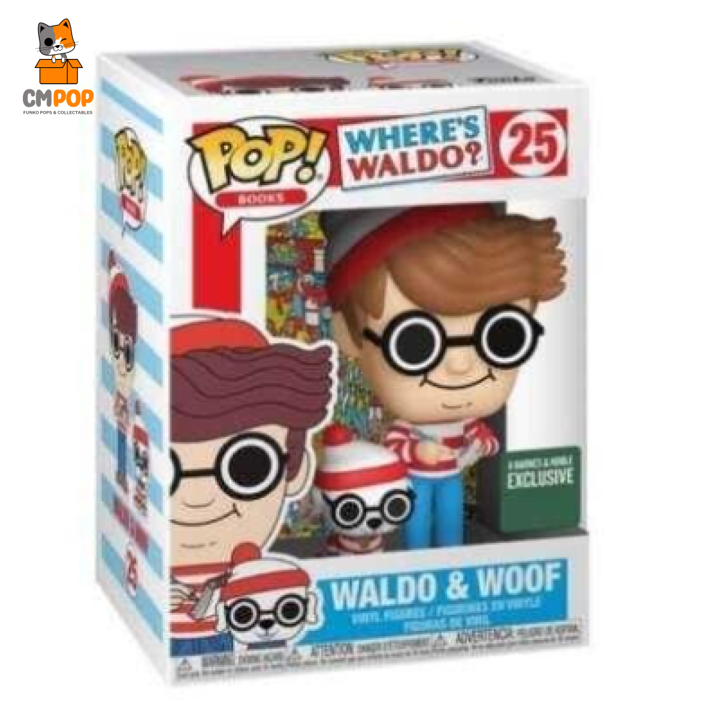 Waldo & Woof - #25- Funko Pop! Wheres Barnes Noble Exclusive Pop
