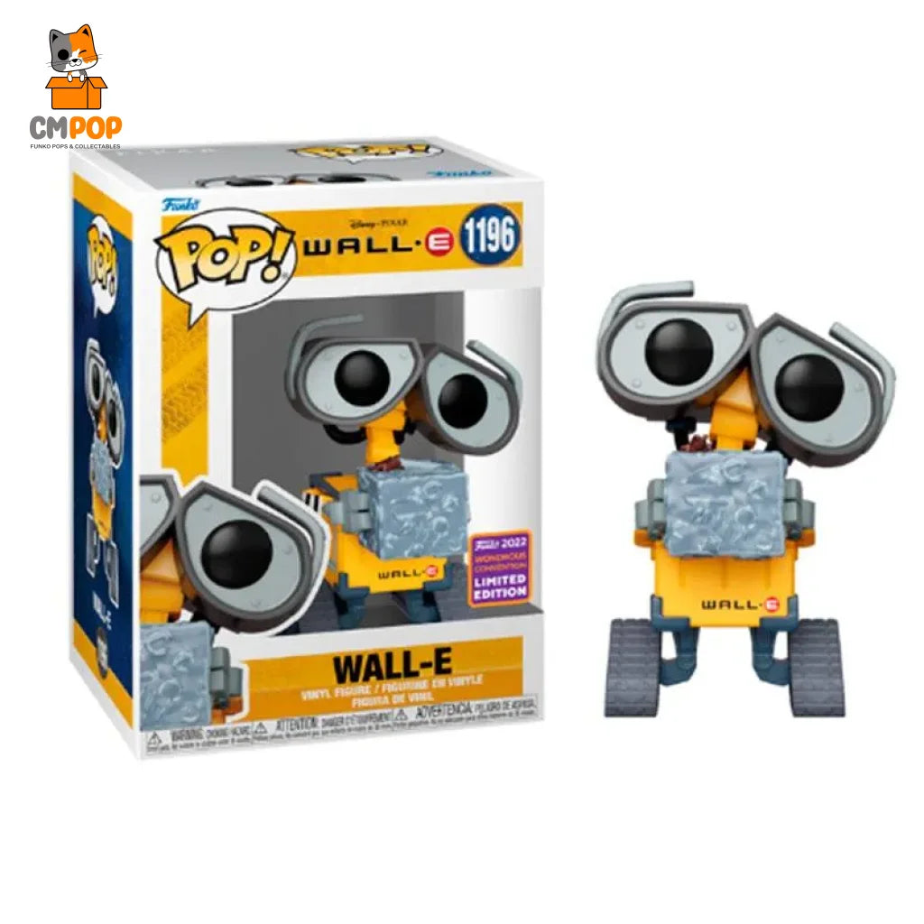 Wall-E - #1196 Funko Pop! Disney Pixar 2022 Convention Limited Edition