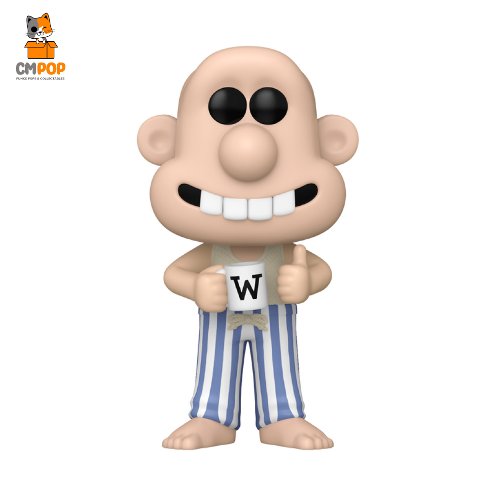 Wallace In Pajamas - #1744- Funko Pop! And Grommet Movies Pop