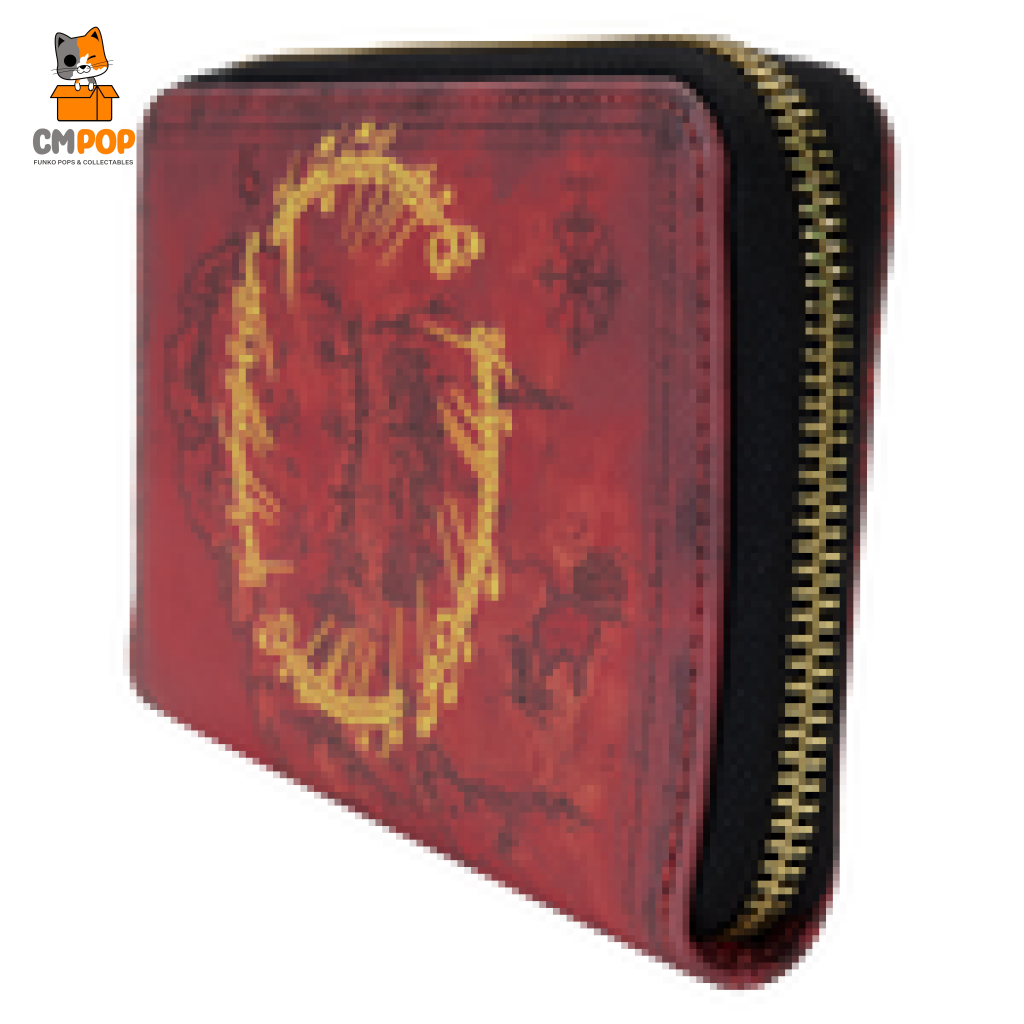 Warner Brothers Lord Of The Rings One Ring Zip Around Wallet - Loungefly