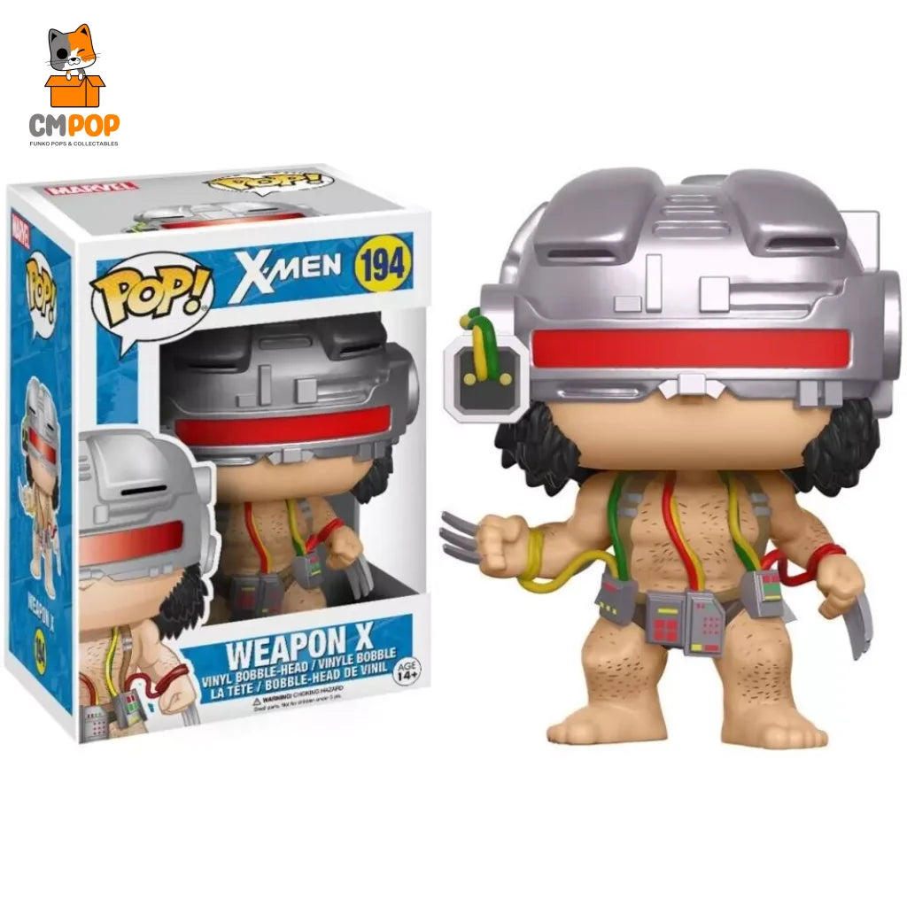 Weapon X - #194 Funko Pop! Marvel Men Pop