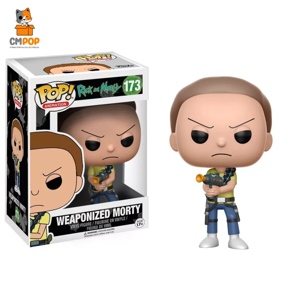 Weaponized Morty - #173 Funko Pop! Animation Rick And