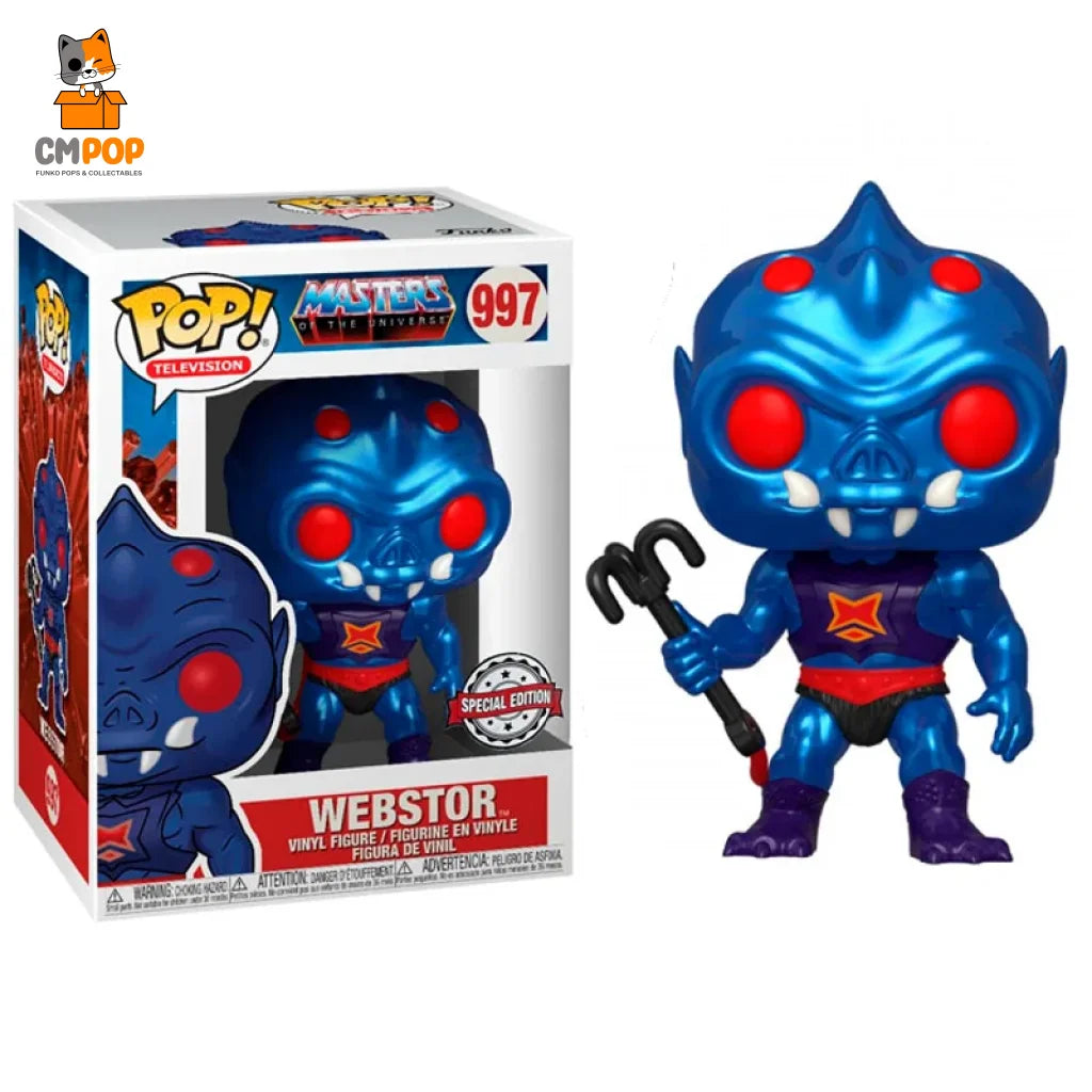 Webstor - #997 Funko Pop! Television Masters Of The Universe Special Edition