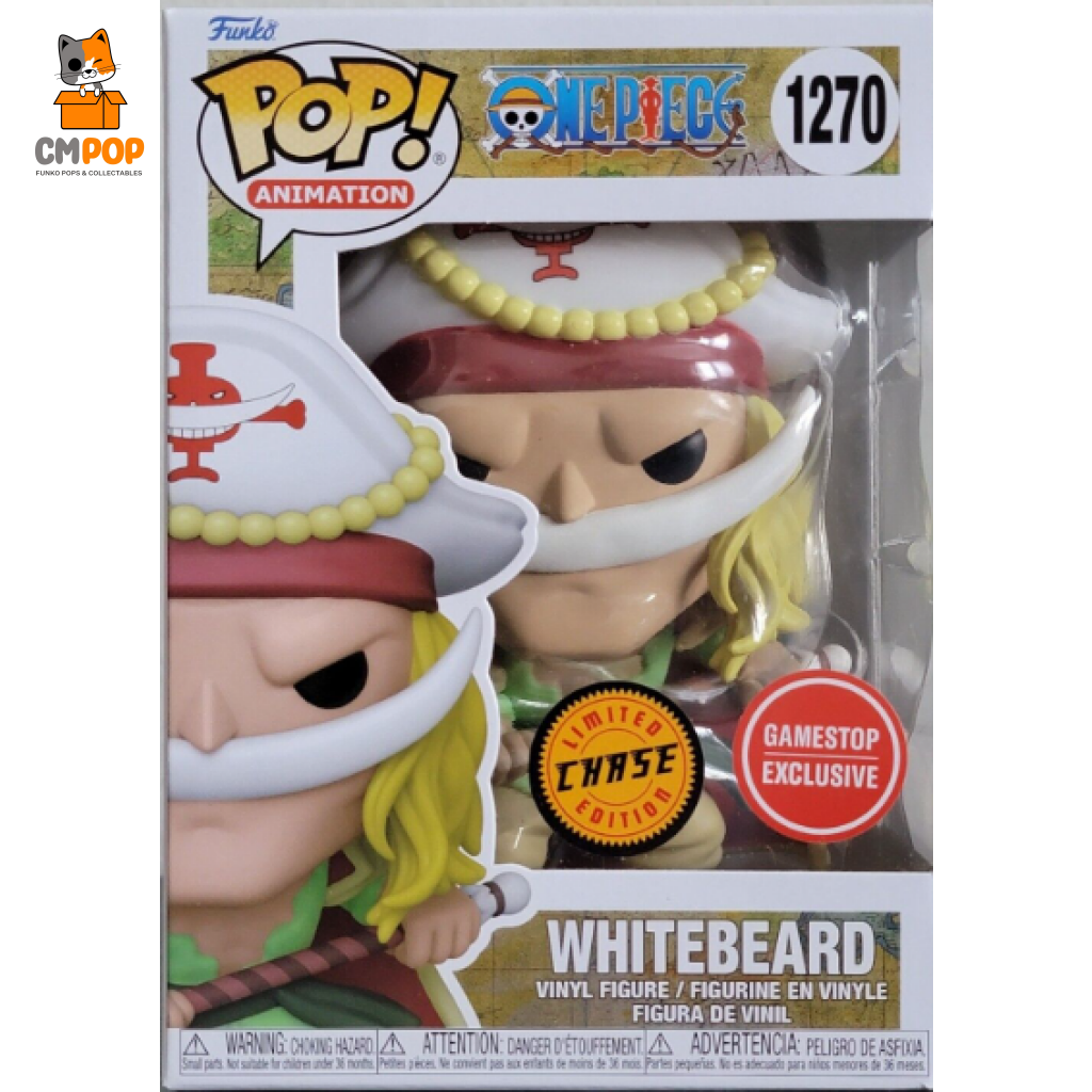 Whitebeard Chase - #1270 Funko Pop! One Piece Gamestop Exclusive Pop