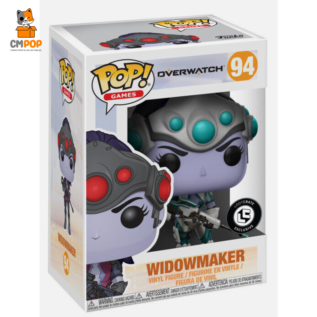 Widowmaker - #94 Funko Pop! Overwatch Lootcrate Exclusive Pop