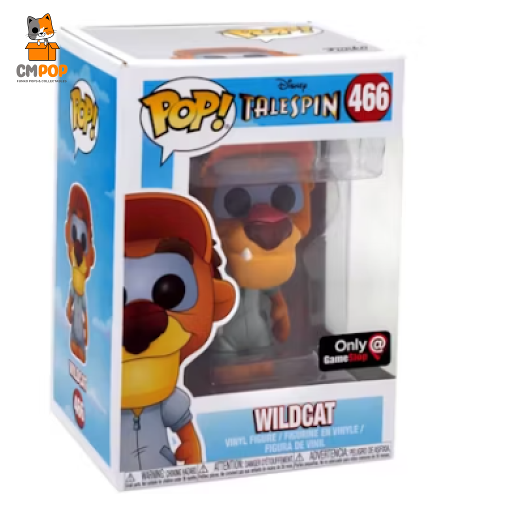 Wildcat - Talespin #466 Funko Pop! Disney Gamestop Exclusive Pop