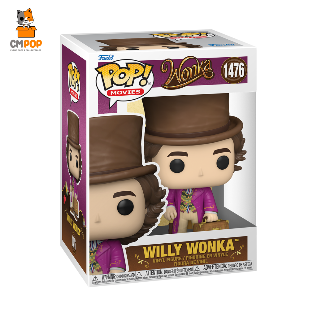 Willy Wonka - #1476 Funko Pop! Pop