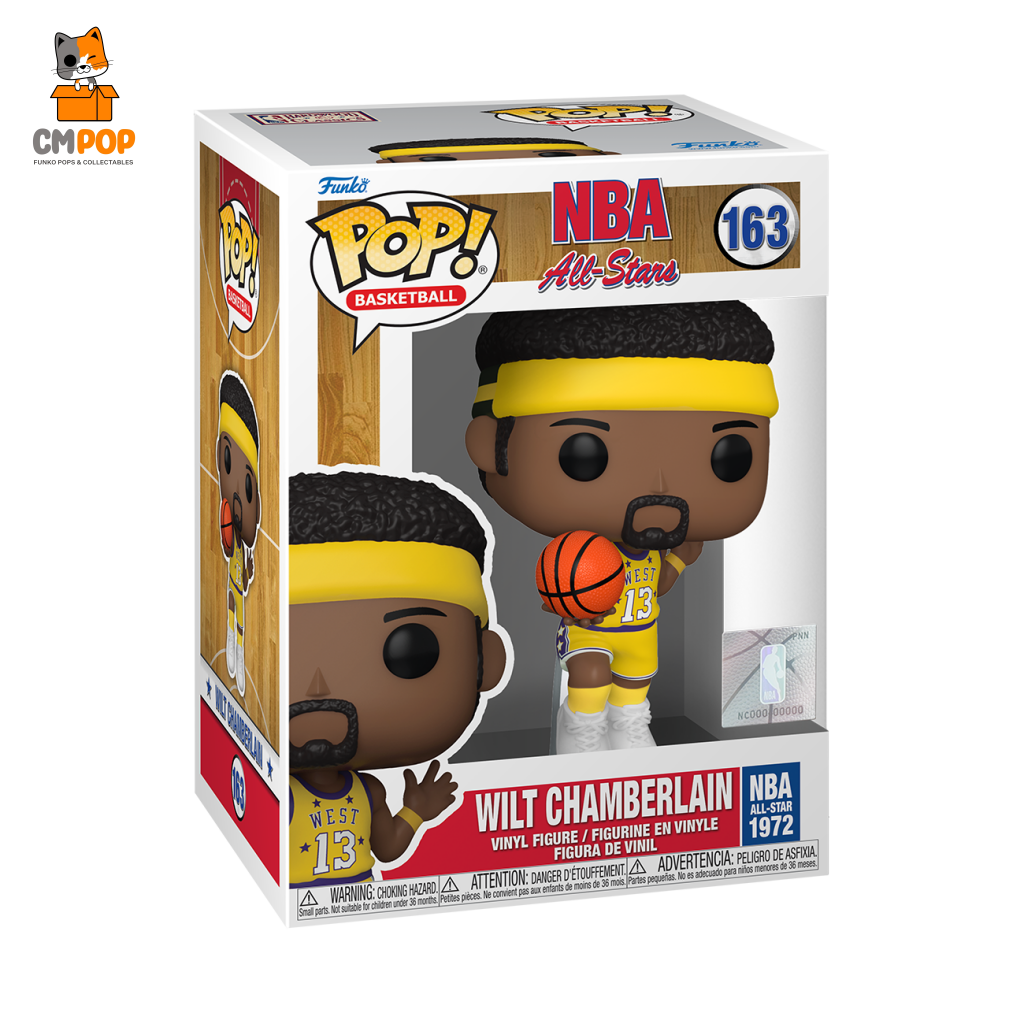 Wilt Chamberlain - #163- Funko Pop! Nba All Star Legends Pop