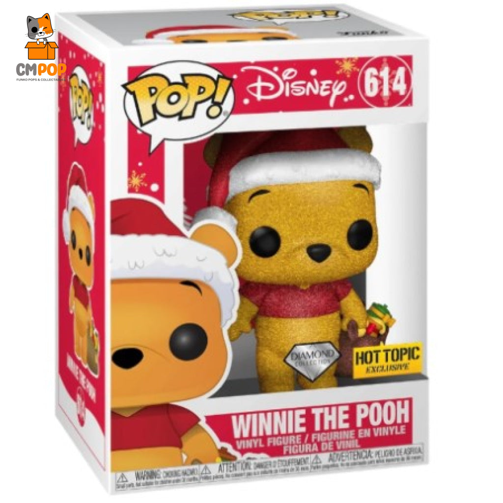 Winnie The Pooh - #614 Funko Pop! Disney The Diamond Collection- Hot Topic Exclusive Pop