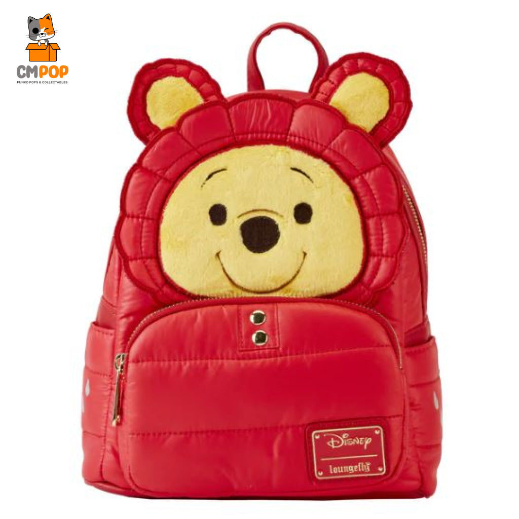 Winnie The Pooh Puffer Jacket- Disney - Loungefly Mini Backpack