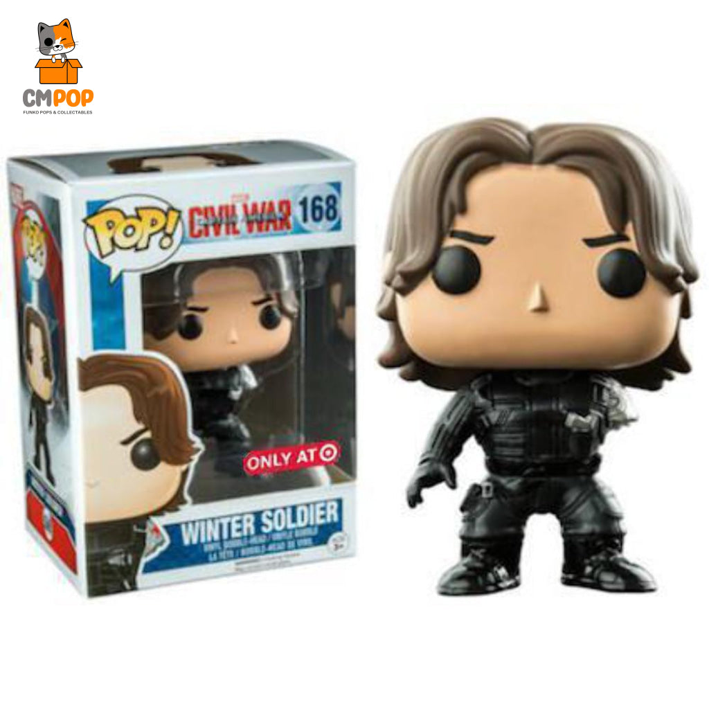 Winter Soldier - #168 Funko Pop! Marvel Captain America Civil War Target Exclusive