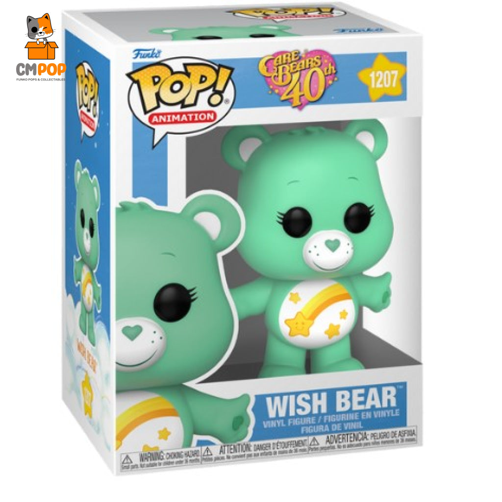 Wish Bear - #1207 Funko Pop! Care Bears 40Th Pop