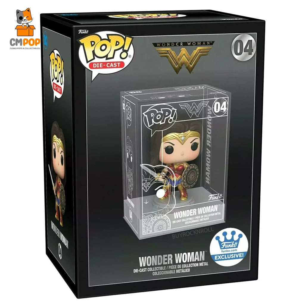 Wonder Woman - #04 Funko Pop! Die-Cast Marvel Pop