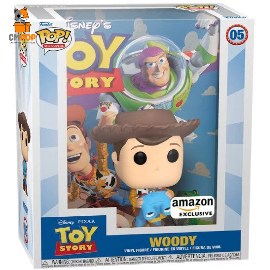 Woody - #05 Funko Pop! Vhs Covers Disney Toy Story Amazon Exclusive Pop