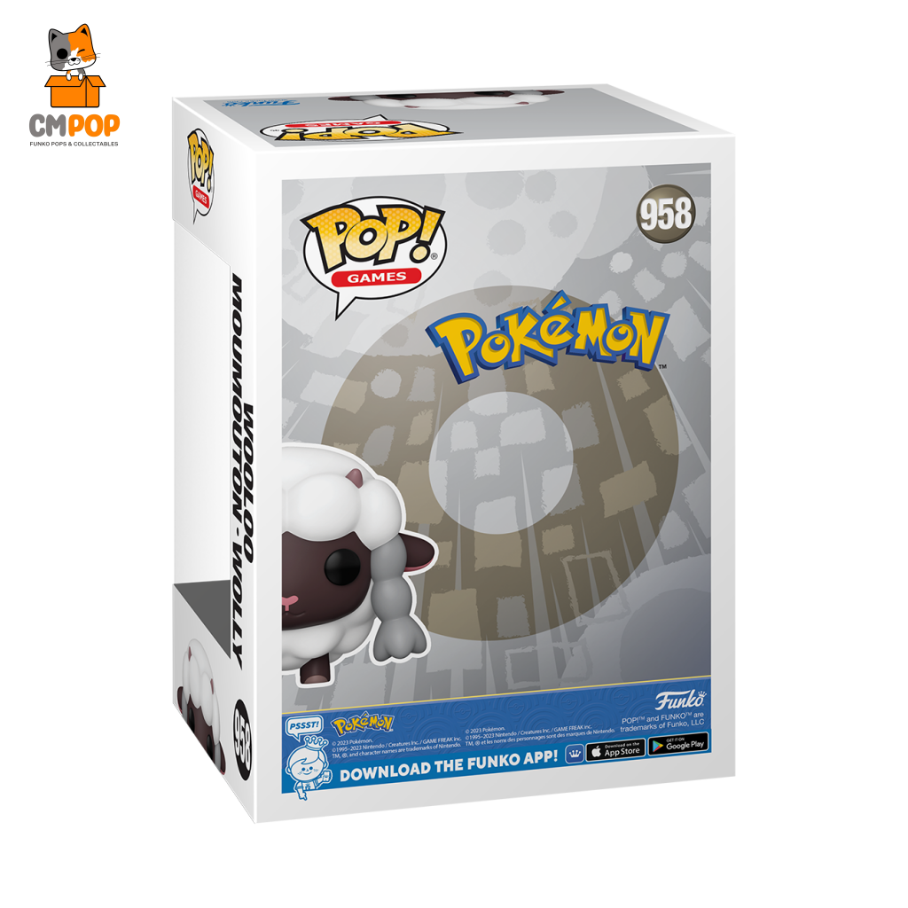 Wooloo - #958 Funko Pop! Pokemon Pop