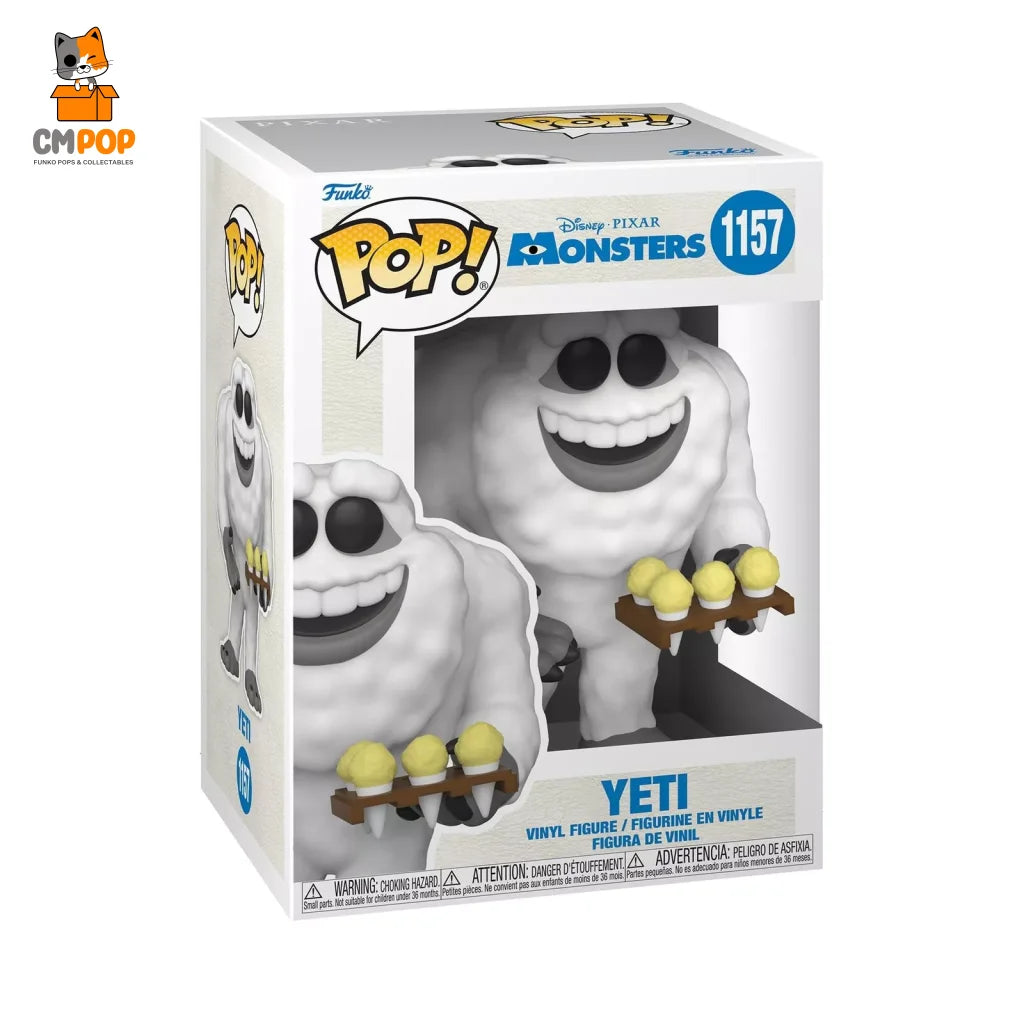 Yeti - #1157 Funko Pop! -Monsters Inc Pop