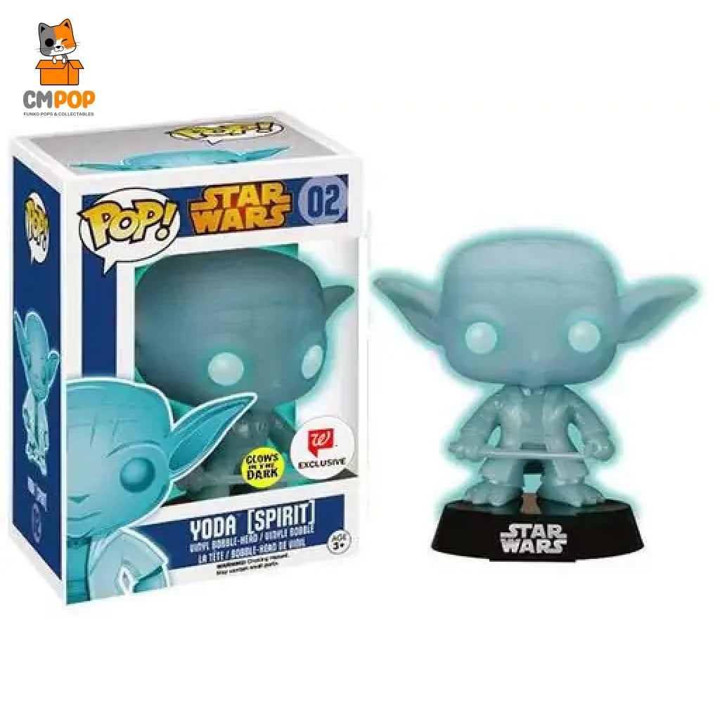 Yoda - #02 Funko Pop! Star Wars Glow In The Dark Walgreens Exclusive Pop