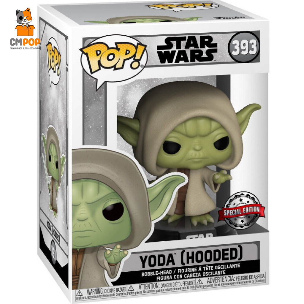 Yoda (Hooded) - #393 Funko Pop! Star Wars Special Edition Pop