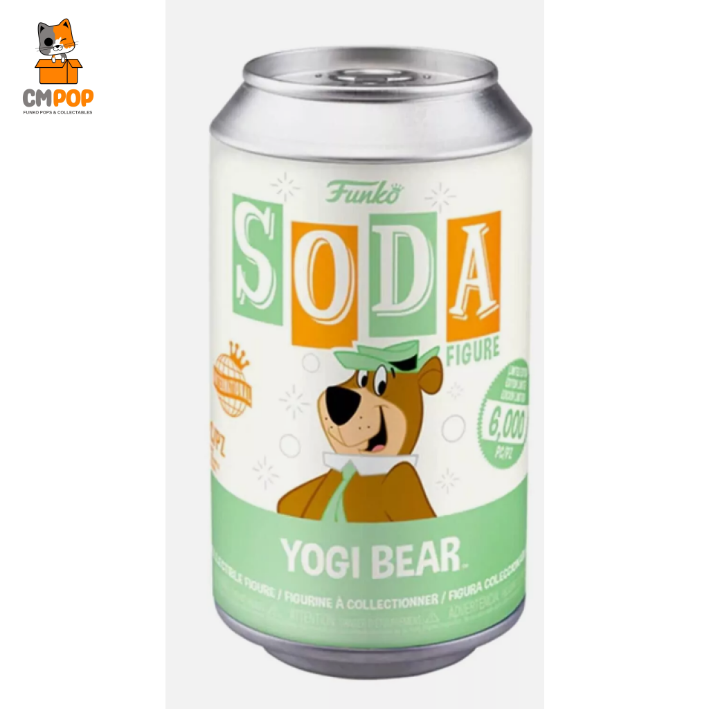 Yogi Bear - Funko Vinyl Soda 6 000 Pieces Chance Of Chase