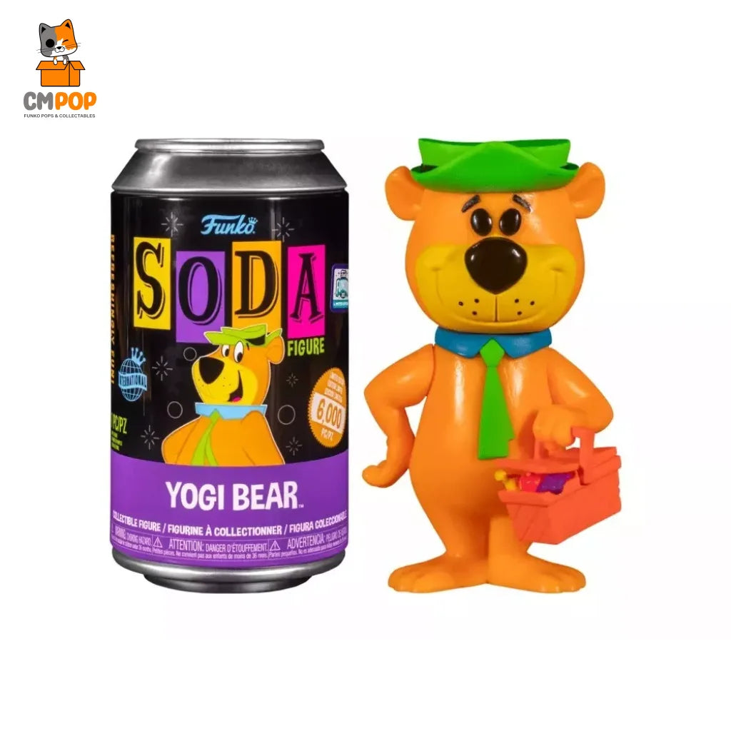 Yogi Bear - Funko Vinyl Soda 6 000 Pieces Chance Of Chase