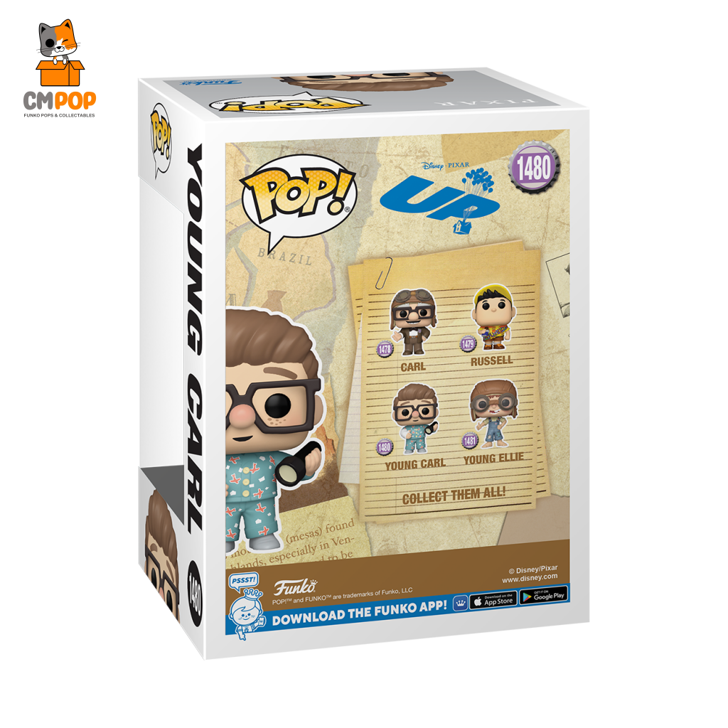 Young Carl - #1480 Funko Pop! Disney Up Pop