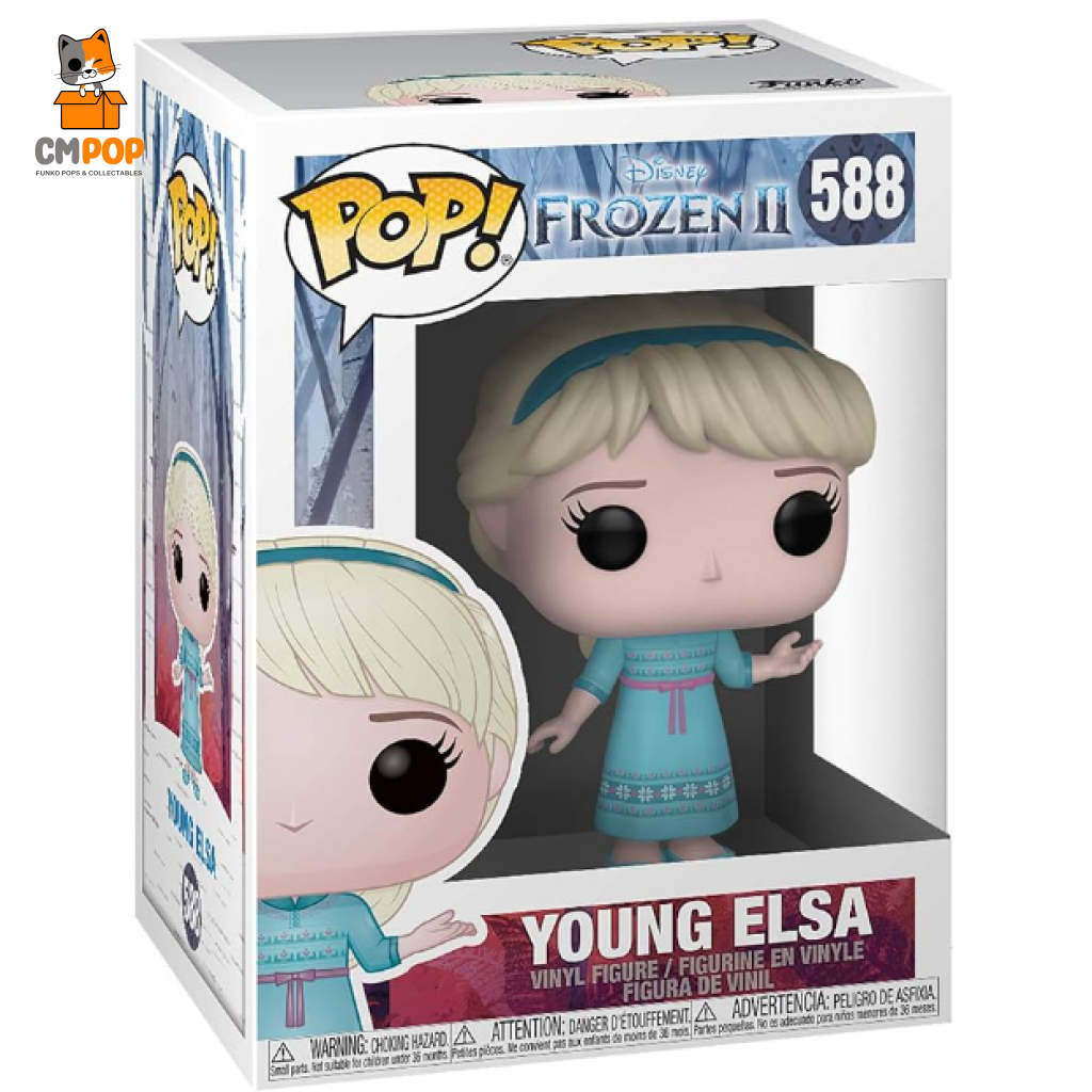 Young Elsa - #588 Funko Pop! Disney Frozen Ii Pop