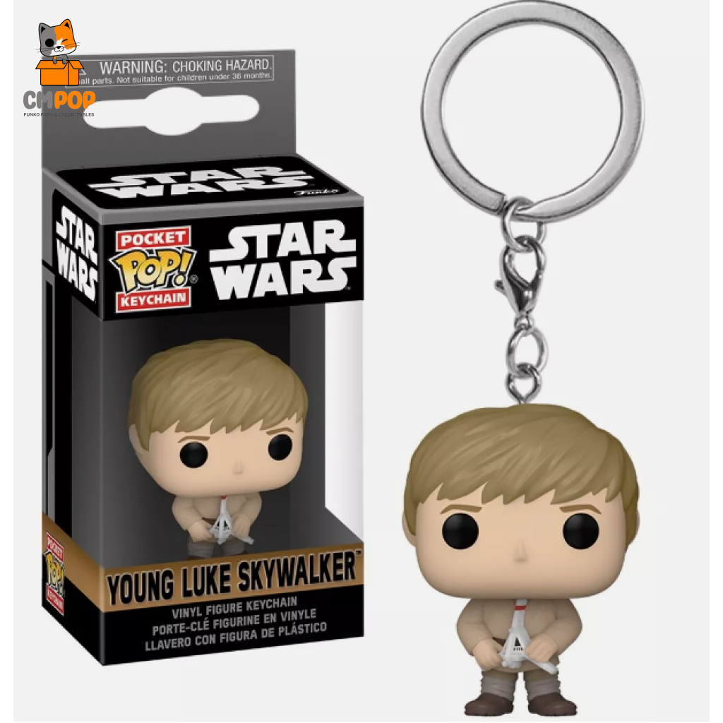 Young Luke Skywalker - Funko Pop! Keychain Star Wars Pop