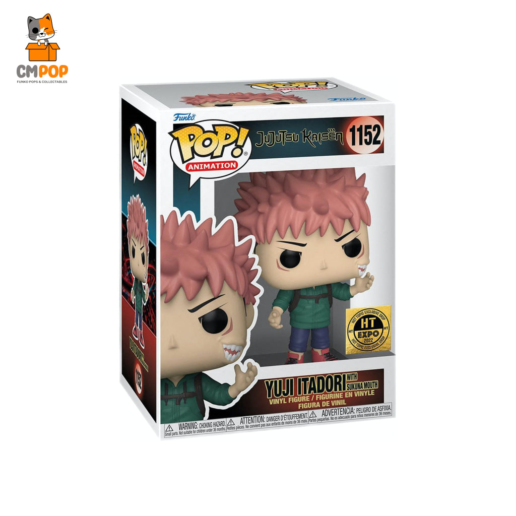 Yuji Itadori - #1152 Funko Pop! Jujutsu Kaisen Hot Topic Exclusive Pop