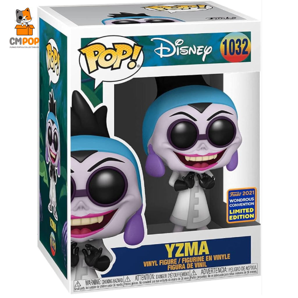 Yzma - #1032 Funko Pop! Disney Wondrous Con 2021 Exclusive Pop