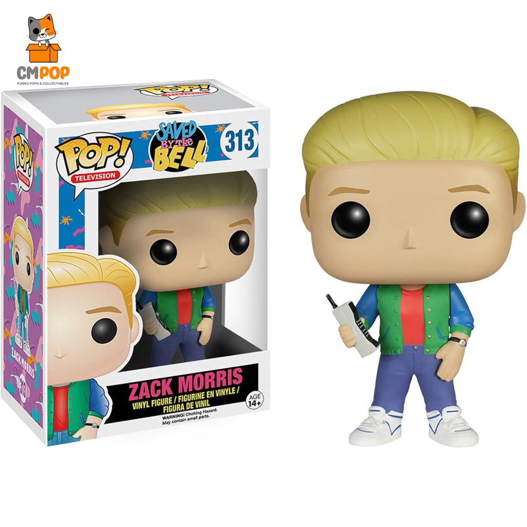 Zack Morris - #313 Funko Pop! Television Saved By The Bell Pop