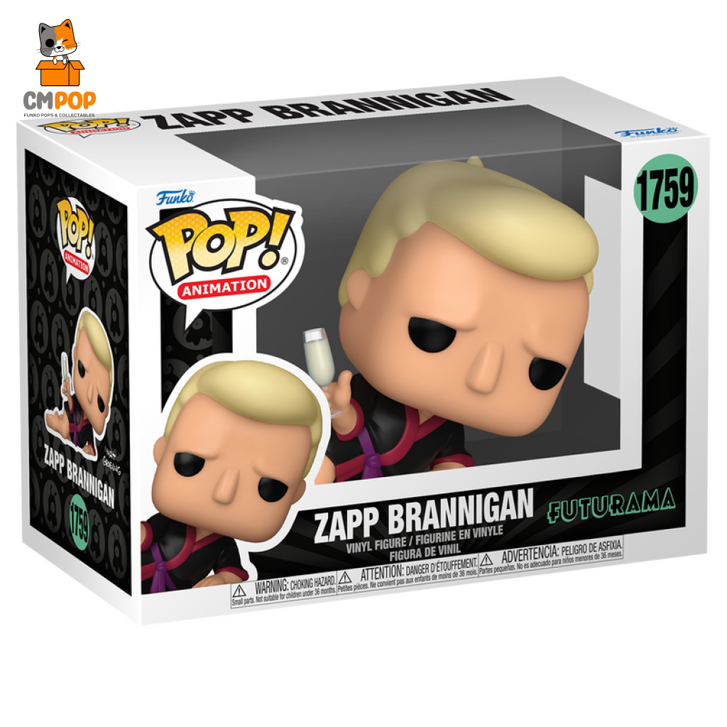 Zapp Brannigan - #1759 Funko Pop! Animation Futurama Pop