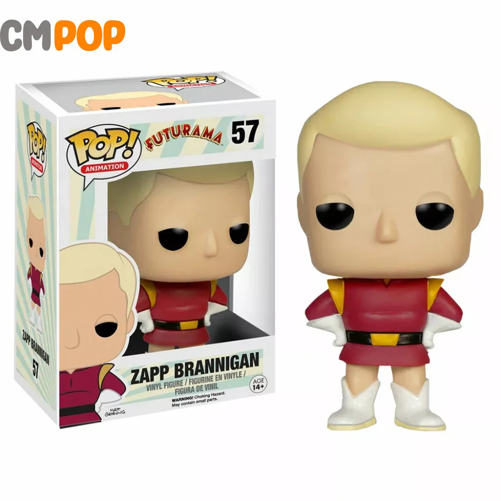 Zapp Brannigan - #57 - Funko Pop! - Animation - Futurama Funko Pop