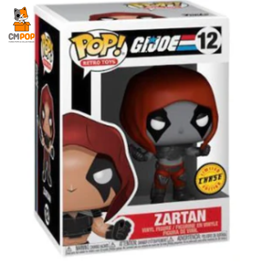 Zartan - #12 Funko Pop! G.i.joe Chase Exclusive Pop