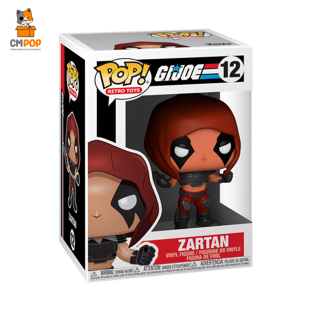 Zartan - #12 Funko Pop! Retro Toys Gi Joe