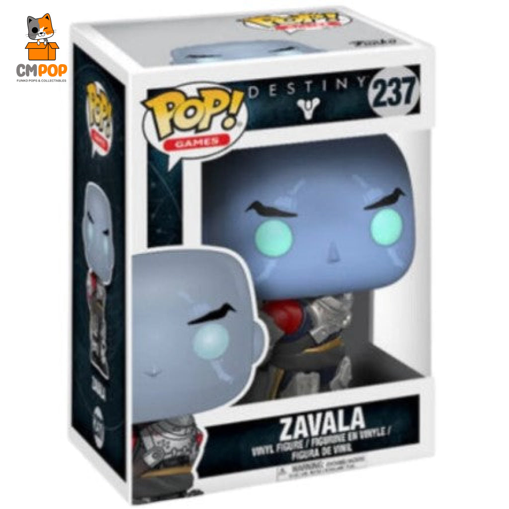 Zavala - #237 Funko Pop! Games Destiny Pop