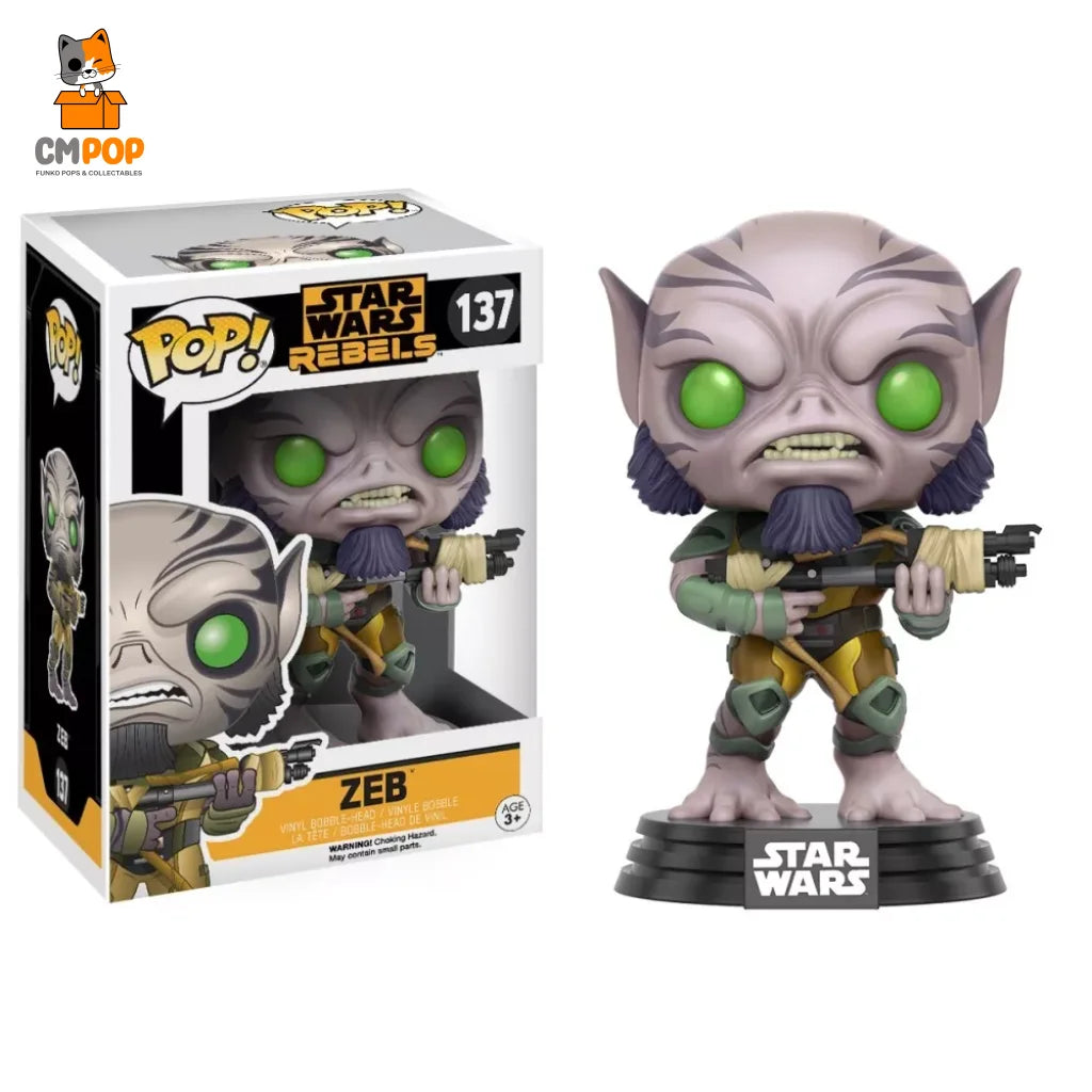 Zeb - #137 Funko Pop! Star Wars Rebels Pop