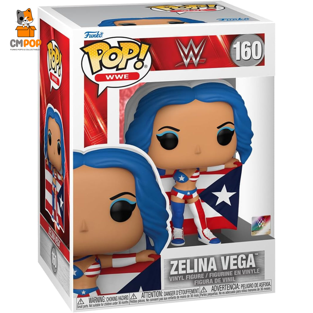 Zelina Vega - #160 Funko Pop! Wwe- Wrestling Pop