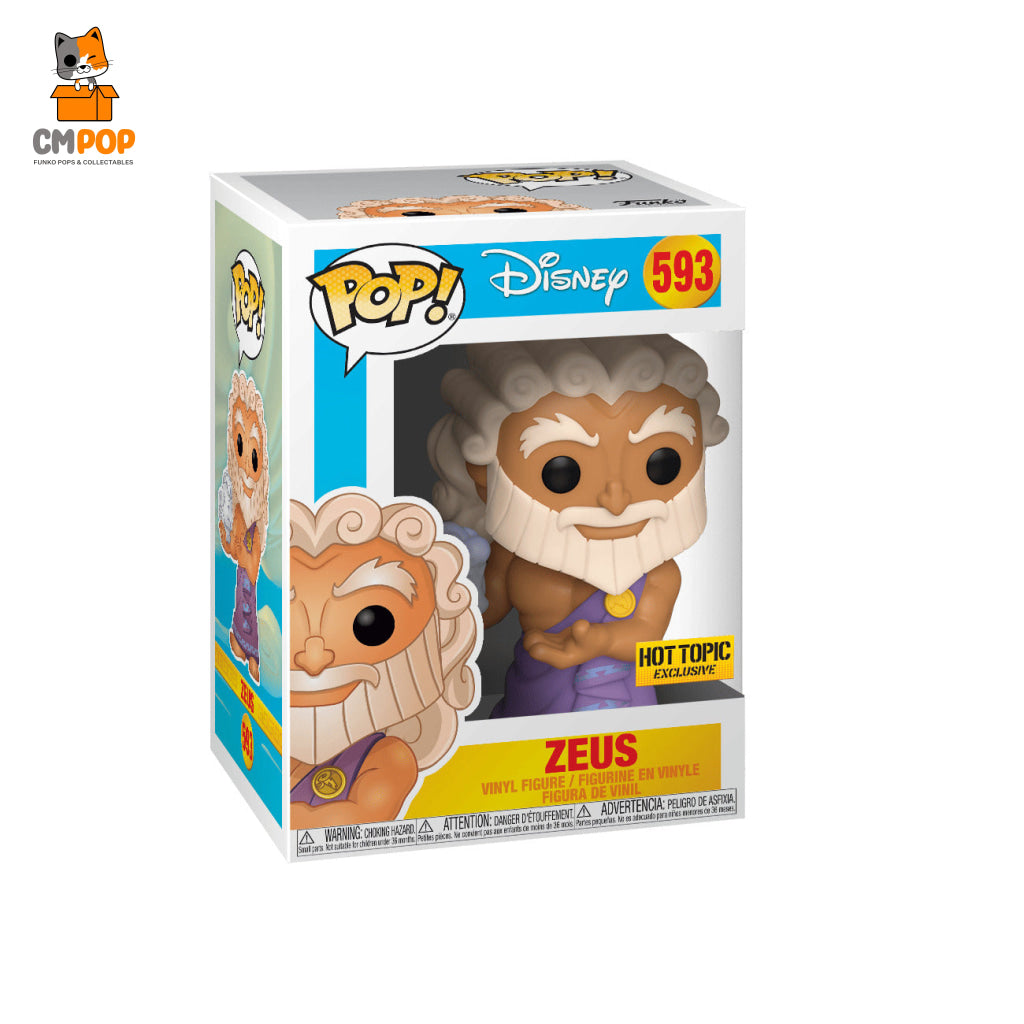 Zeus - #593 Funko Pop! Disney Hot Topic Exclusive Pop