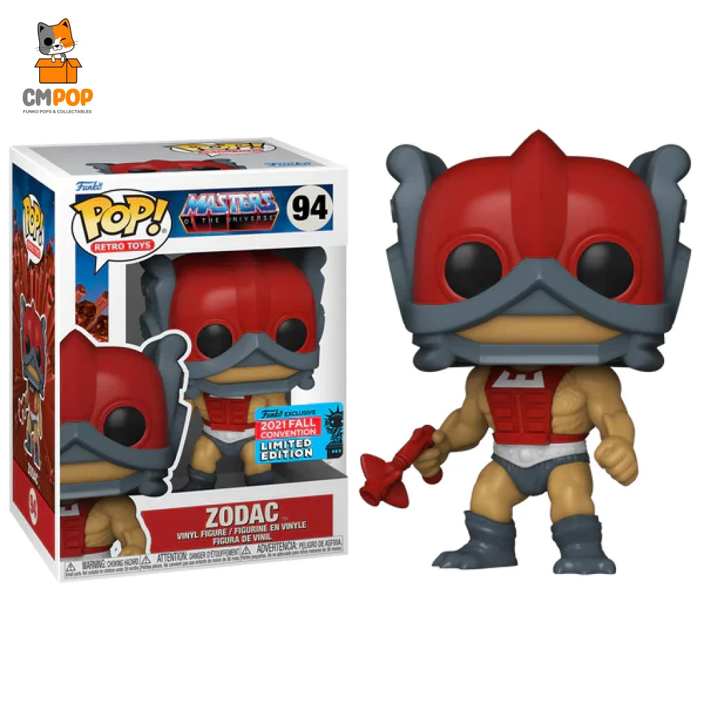 Zodac - #94 Funko Pop! Retro Toys Masters Of The Universe Pop