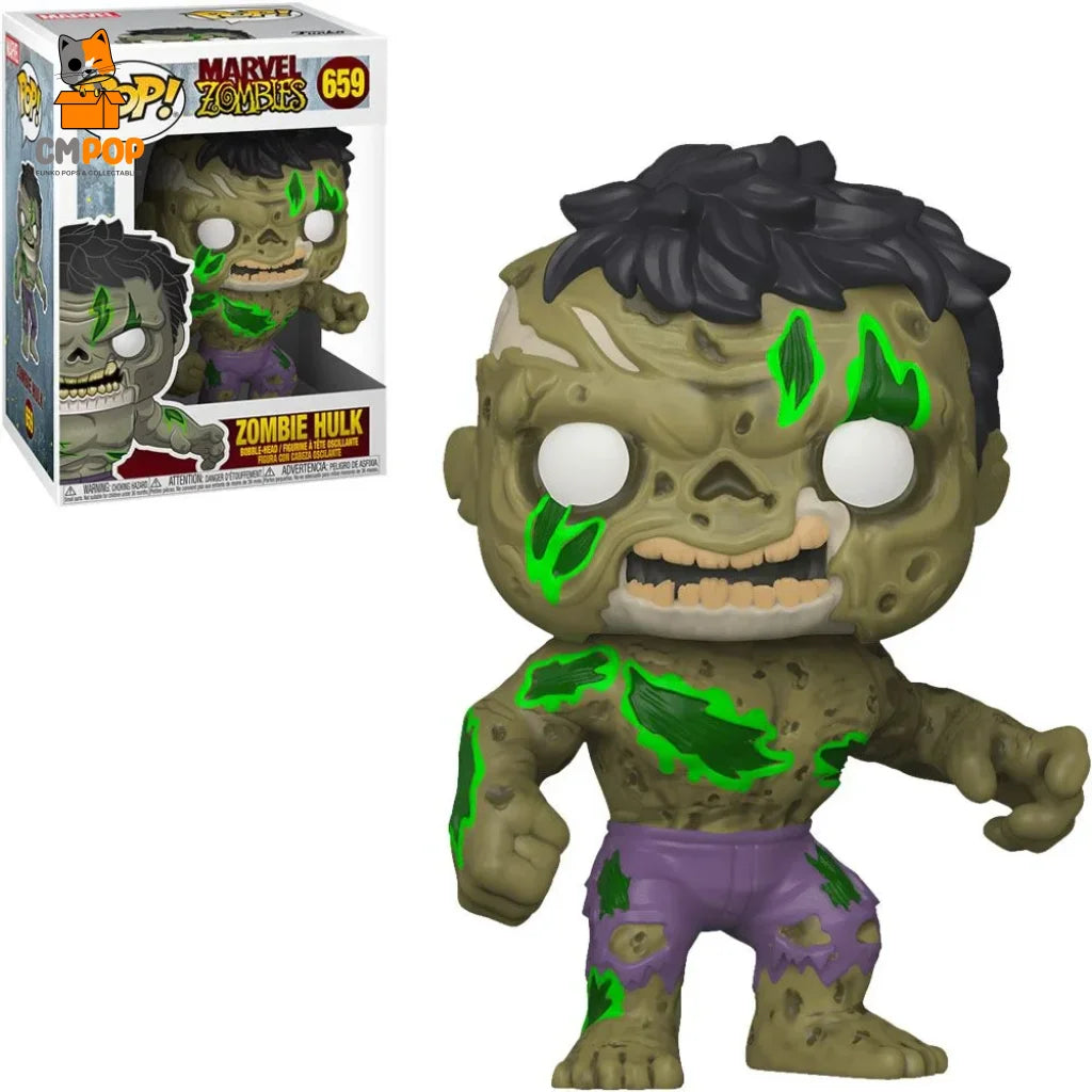 Zombie Hulk - #659- Funko Pop! Marvel Zombies Pop